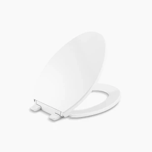 Layne Quiet-Close elongated toilet seat with antimicrobial agent