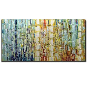 24 x 48 Inch Modern Abstract Art Paintings Oil