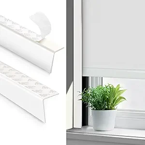 Grandekor 100% Blackout PVC Light Blockers for Window Blinds and Shades