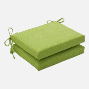 Indoor/Outdoor Patio Seat Cushions Plush Fiber Fill, Weather and Fade Resistant