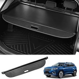 IKABEVEM Trunk Cover Fit for Jeep Cherokee 2023 2022 2021 2020 2019