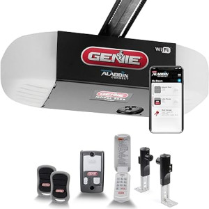 Genie QuietLift Connect – WiFi Smart Garage Door Opener with Added Wireless Keypad, ¾ HPC Smart Belt Drive,Model 3053-TKV
