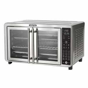 Share Gourmia 43L XL 12-Slice Digital Air Fryer Oven with Single-Pull French Doors